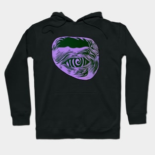 Purple Hypnotized Eye Hoodie